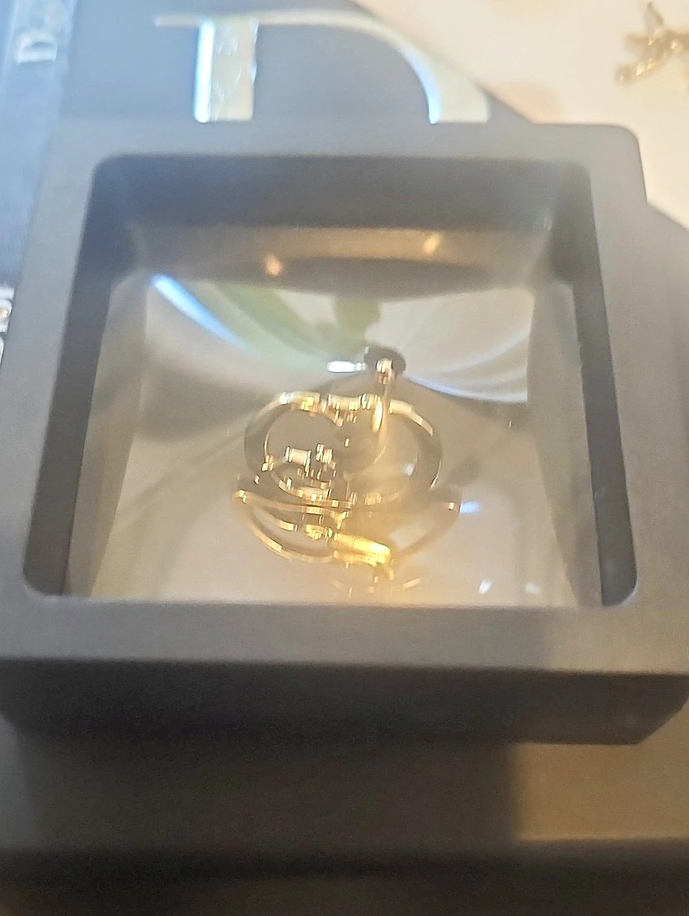 Dior Gold-Tone C.D. monkey Pin/)Brooch - Picture 5 of 6